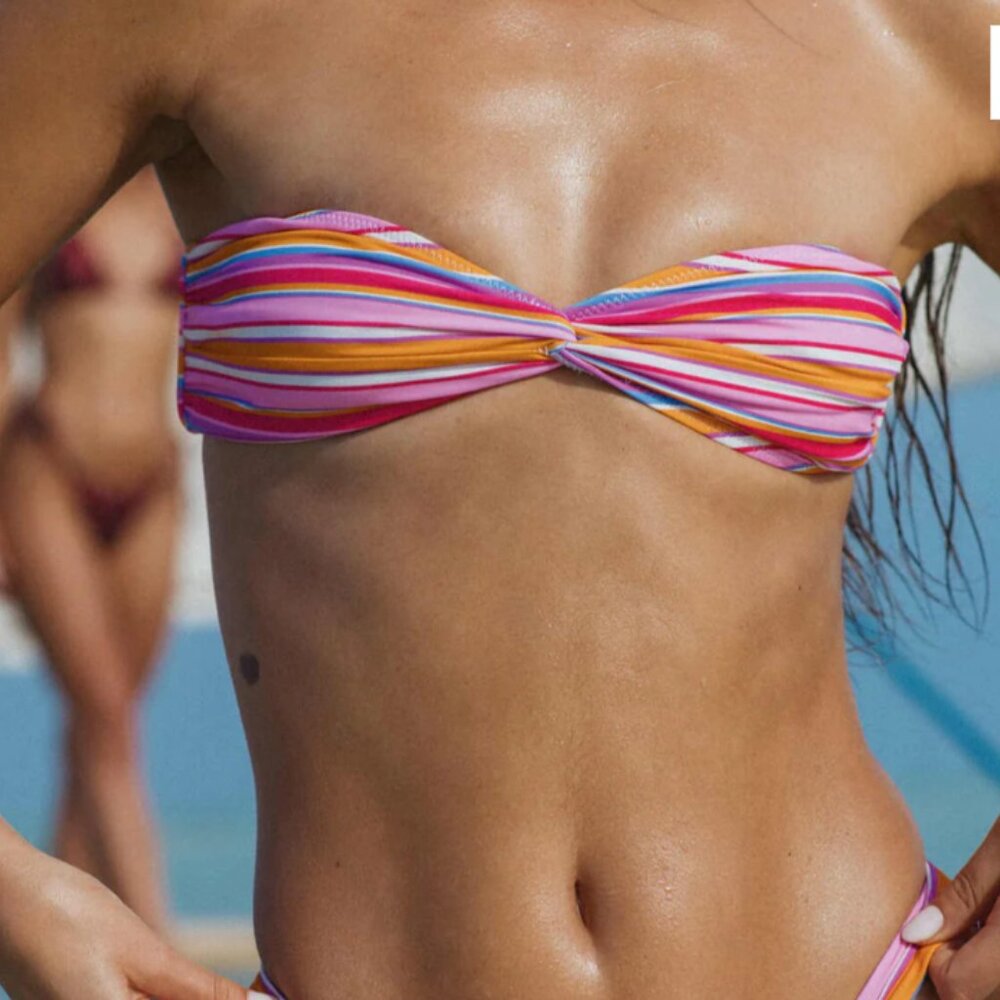Bright Swimwear Top and Bottom